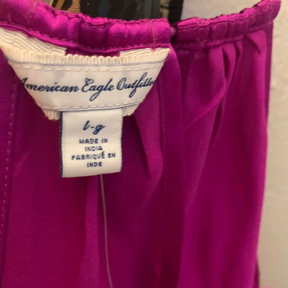 Fuchsia String Tank Top - Picture 2 of 9